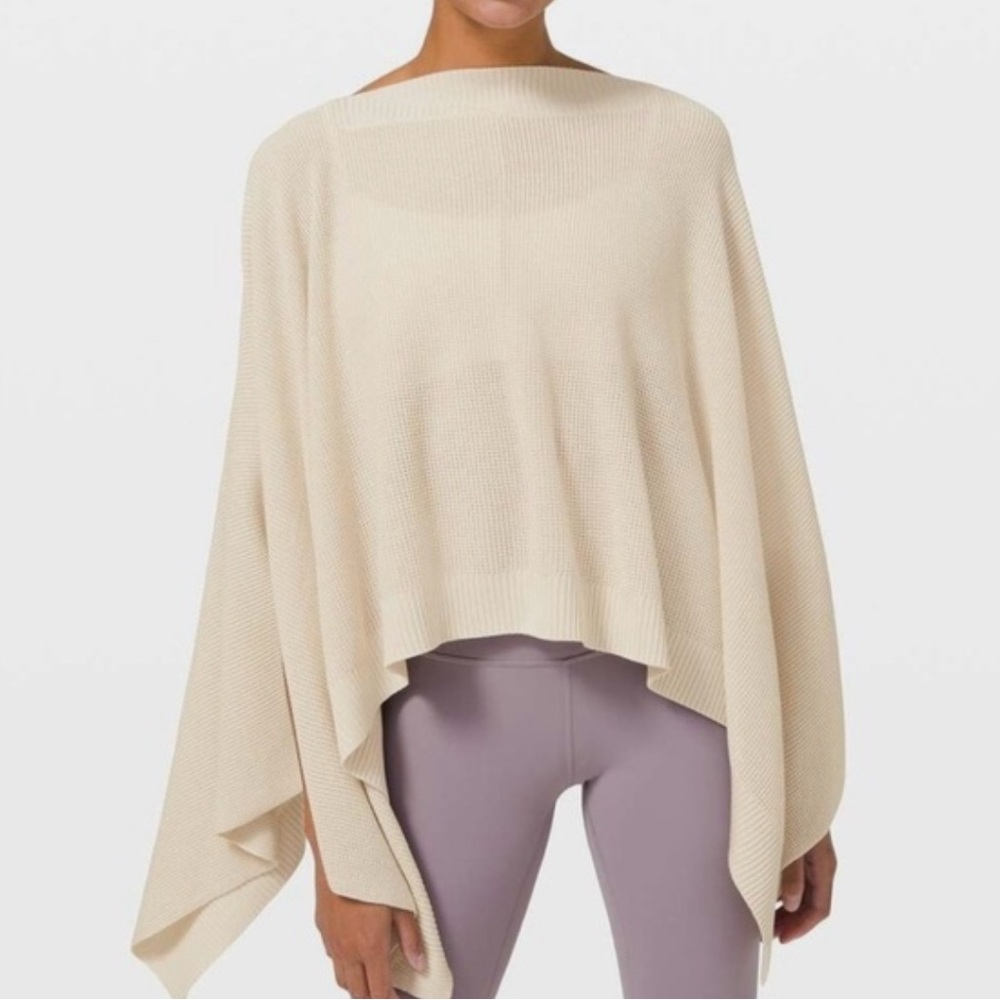 Lululemon Athletica Poncho Sweater
